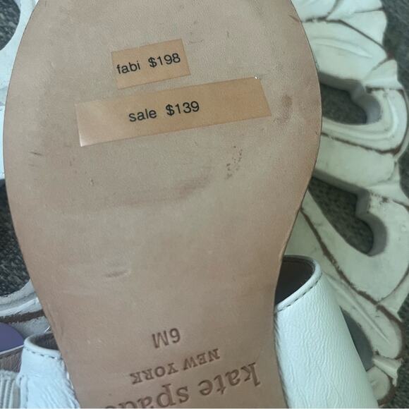 Kate Spade Tabi Flower Sandals Shoes Women’s 6 NEW - Picture 7 of 9